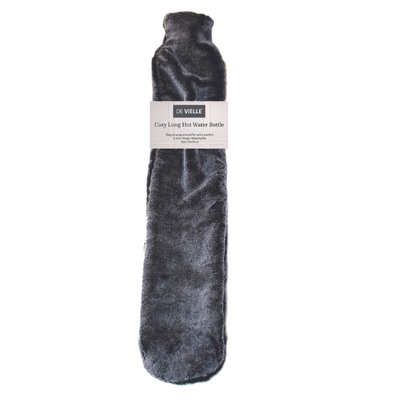 DE VIELLE LONG HOT WATER BOTTLE FAUX FUR